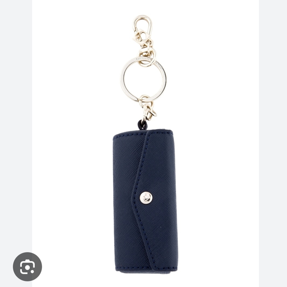 Kate Spade Lipstick Case Holder Key Fob Chain Keychain